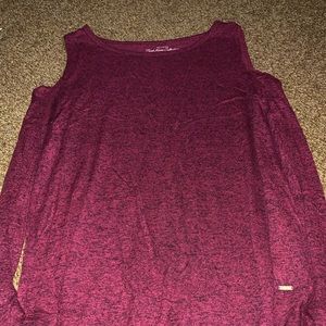 Cold shoulder top